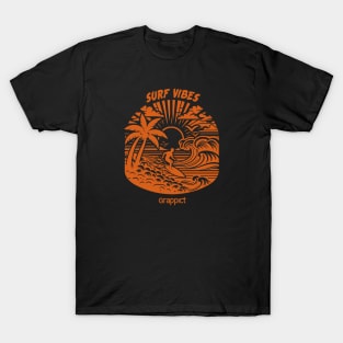 Surf vibes in vintage style T-Shirt